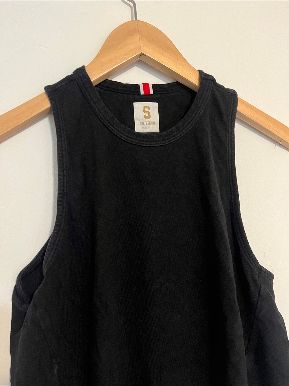 Tracksmith Black Grayboy Tank Small - Picture 5 of 10